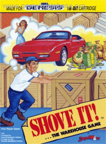 Cover Shove It! - The Warehouse Game for Genesis - Mega Drive